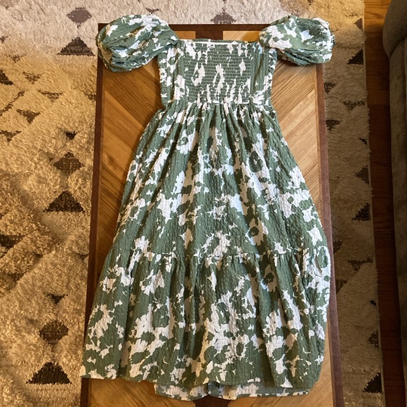 EUC Abercrombie & Fitch XSP The A&F Emerson Off-the-Shoulder Midi Dress - Picture 7 of 14